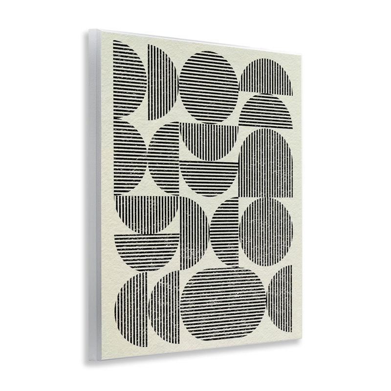 Art moderne sur plaque en forme d'arche moderne par Victoria Barnes