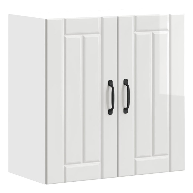 Kitchen Standard Wall Cabinet, High Gloss White