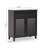 Colin 10 Pair Shoe Storage Cabinet with 4 Shelves & 1 Drawer, 33.24" H X 30.69" W X 14.58"D