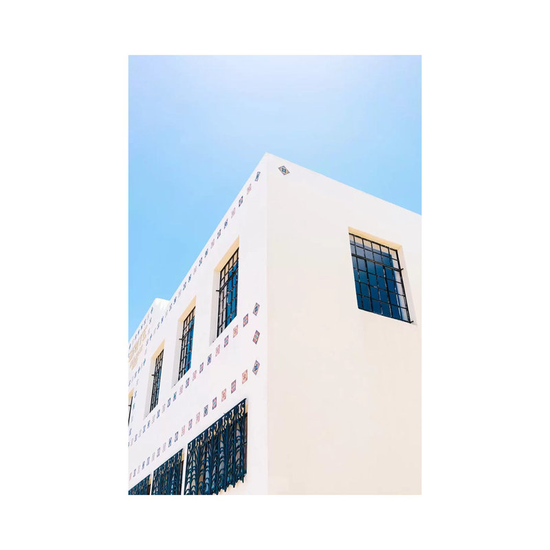Marfa Brite Building by Bethany Young - Print on Canvas, Wrapped Canvas, 30.48cm H x 20.32cm W x 1.91cm D