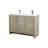 Lafarre 48 in W x 20 in D Double Bath Vanity and Gun Metal Faucet Set-104787394-113054918