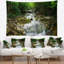 Tapisserie cascade de source naturelle-28505397