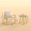 Patio Set,3 Piece Outdoor Bistro Set