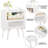 Rattan Nightstand, Boho Side Table With Drawer Open Shelf, Cane Accent Bedside End Table With Solid Wood Legs For Bedroom, Dorm And Small Spaces-1351055846-1351264197
