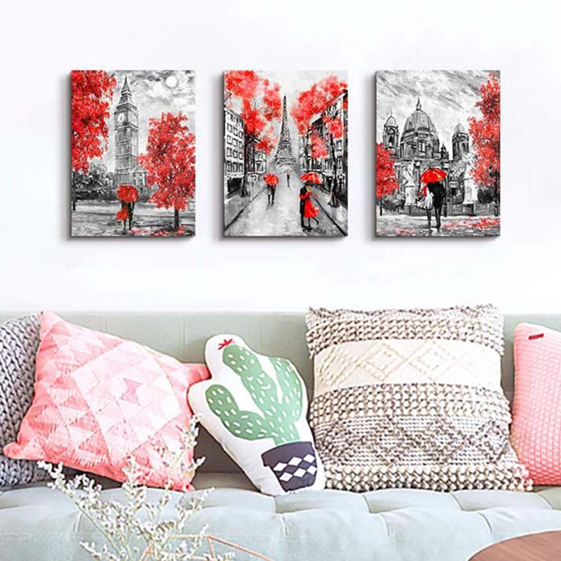 3 Piece Wrapped Canvas Print