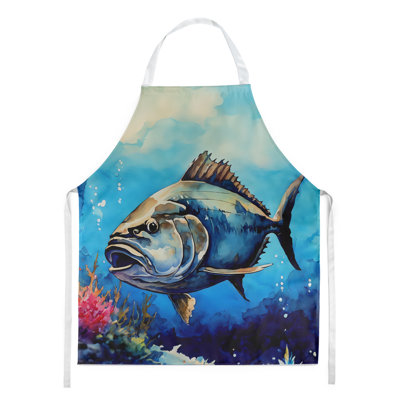 No Pattern Bib Apron