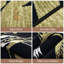 Tapis noir Mid Mid Century Modern-131352227