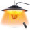  Winter Ready Series BLACK+DECKER Ceiling Mounted Outdoor Patio Heater, 1500W, Hanging Chain Mount with Remote Control, Heats Up To 54 Sq. Ft., BHOC05, Black