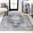 Gabryszek Bohemian Distressed Chenille Machine-Washable Dark Gray/Yellow Rug-215179719