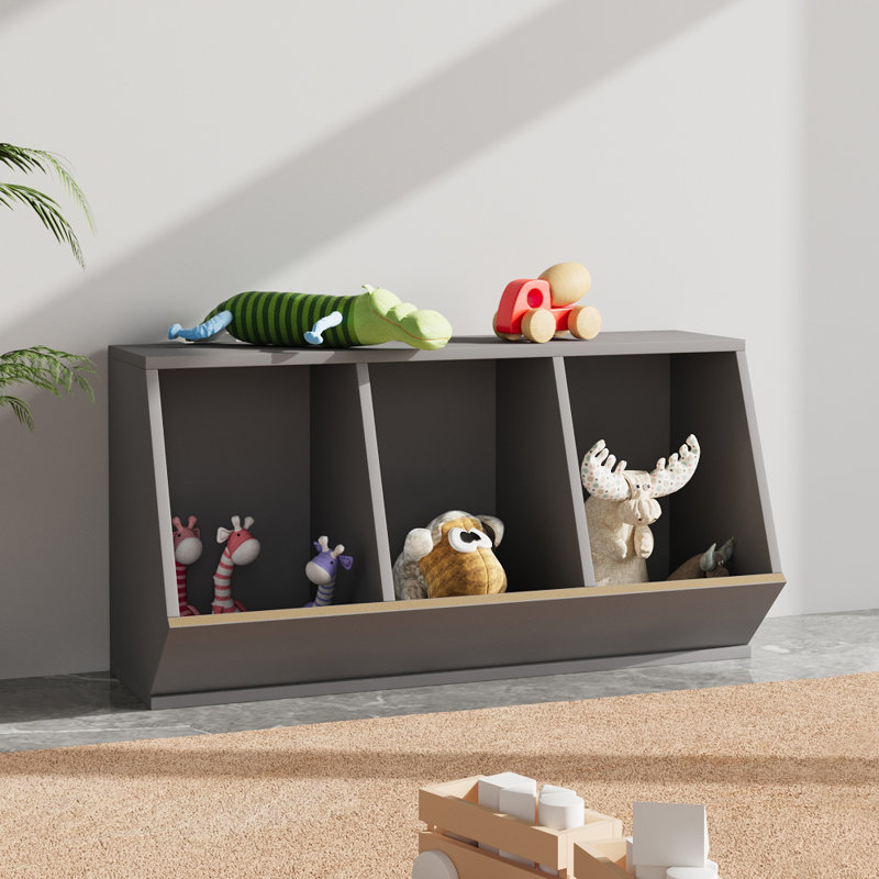 Stackable Open Style Toy Storage Organizer