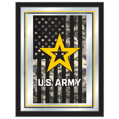 « logo mirror », impression encadrée US Armed Forces