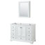 Ensemble de meuble-lavabo simple 48 "avec miroir Deborah-97730073-97730075-97730077
