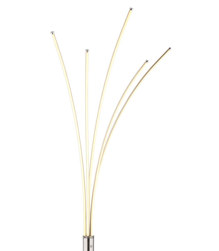 187 cm Floor Lamp, Nickel