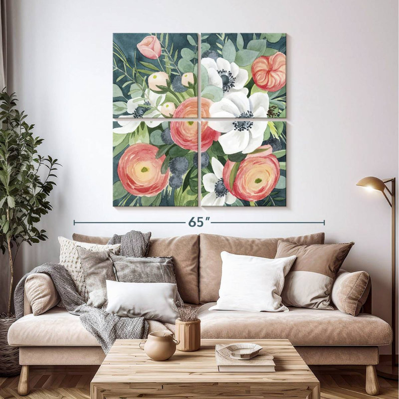 Harnek Bewitching Bouquet I, H 45 po x l 45 po