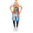 No Pattern Bib Apron