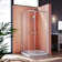 36'' x 72'' Framed Square Sliding Shower Enclosure with Shower Base