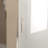 35-34 "X 72" Bifold Shower Door, 1/4"(6Mm) Tempered Glass, Chrome Aluminum Frame, Explosion Proof Film