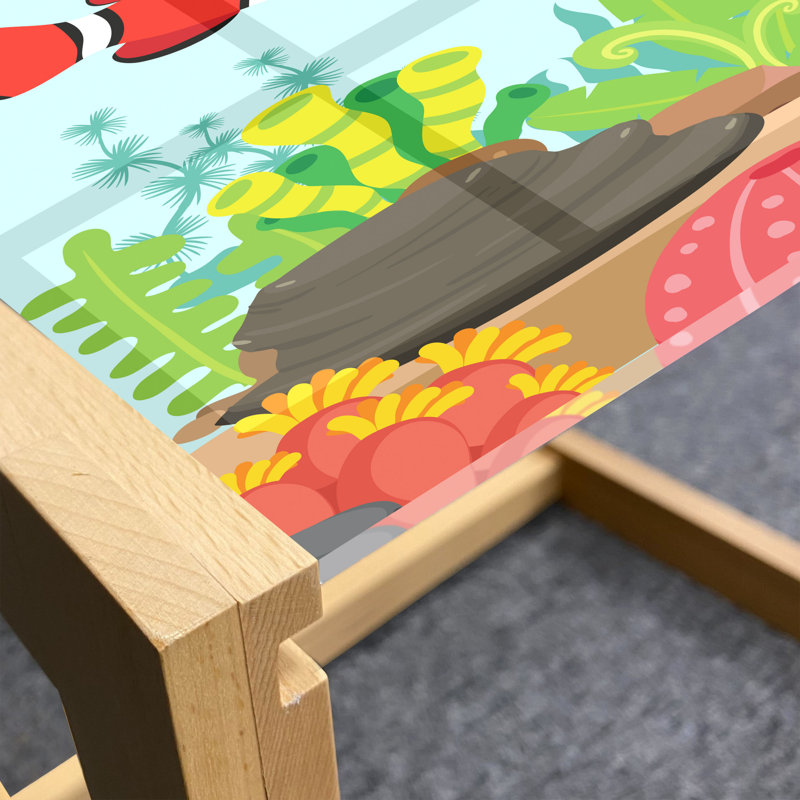 Jakeya Sled Coffee Table, 62cm H x 74cm W x 40cm D
