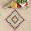 Tapis blanc cassé en laine touffeté à la main Agostini-291448077