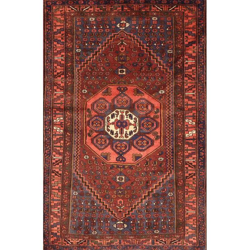 Oriental Indoor Rug, Rectangle 5' x 8'