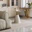 Table de bout en fer Luxury Design, table d'appoint ronde minimaliste pour petits espaces-106410735
