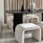 Durable and warm solid wood dining table-1707033353