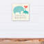 Art sur toile sourires éléphants Maylie-195931943