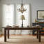 Ensemble de 2 lampes de table bronze et beige avec abat-jour conique