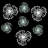 7-Piece Metal Wall Decor-1397309467