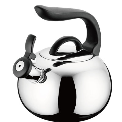 Supreme Housewares 2 qt. Stainless Steel Whistling Stovetop Tea Kettle