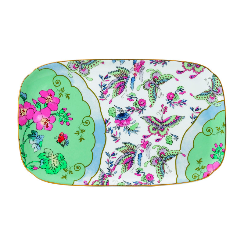 Butterfly Bloom Bone China Tray