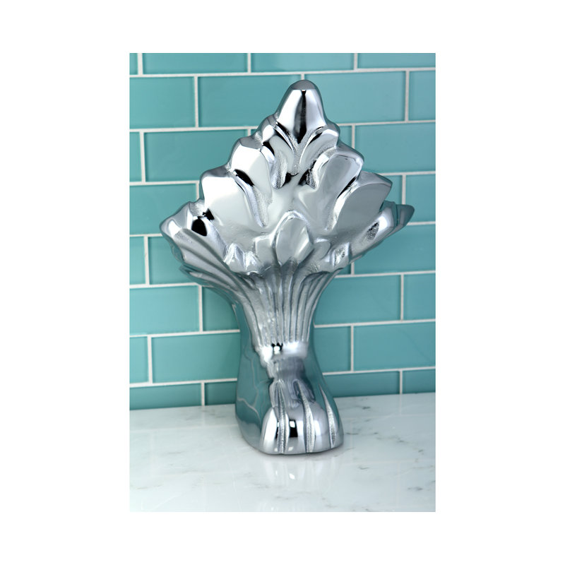 Kingston Brass Aqua Eden 4-Piece (Set) Lion Cast Iron Tub Feet, Chrome