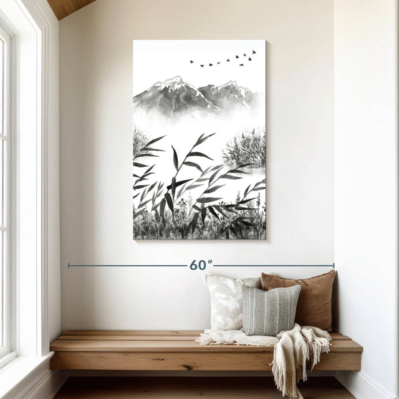 Paysage Harnek, H 45 po x l 30 po