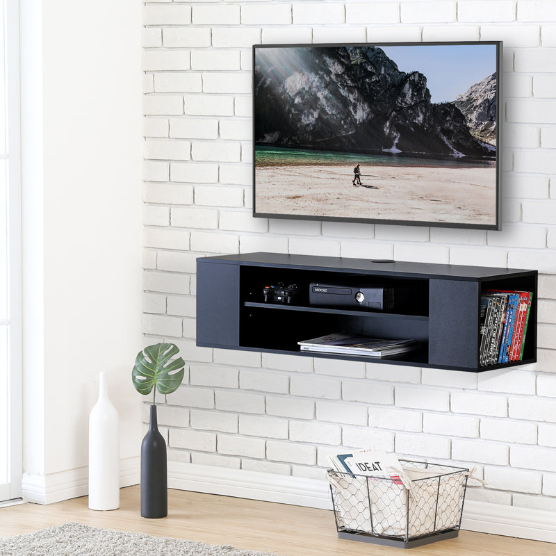 4 Piece Floating Shelf with Adjustable Shelves