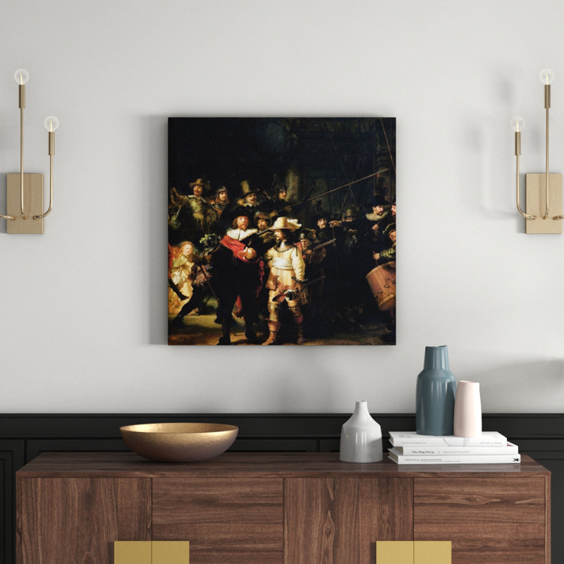 Rembrandt - Wrapped Canvas Painting