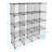 16-cube Organizer Cube Storage Storage Shelves Wire Cube Storage Origami Shelves Metal Grid Multifunction Shelving Unit Modular Cubbies Organizer Bookcase
