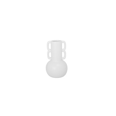 Ceramic Vase Matte Finish White