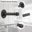 16.3cm Wall Mounted Clothes Rack