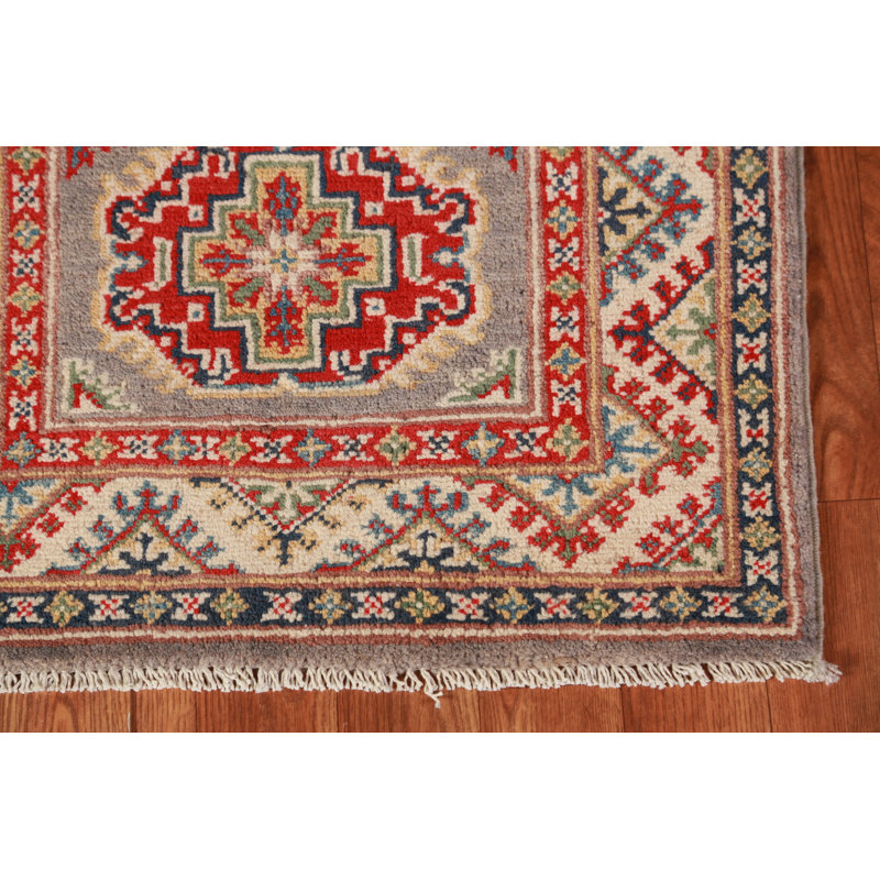Handmade Kazak Oriental Accent Rug 2x3