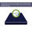Winkelman 5-Inch Medium Firm Water Resistance Nylon Vinyl Dual Sided Mattress, Noiseless, Soft Cloud Feeling-70617154
