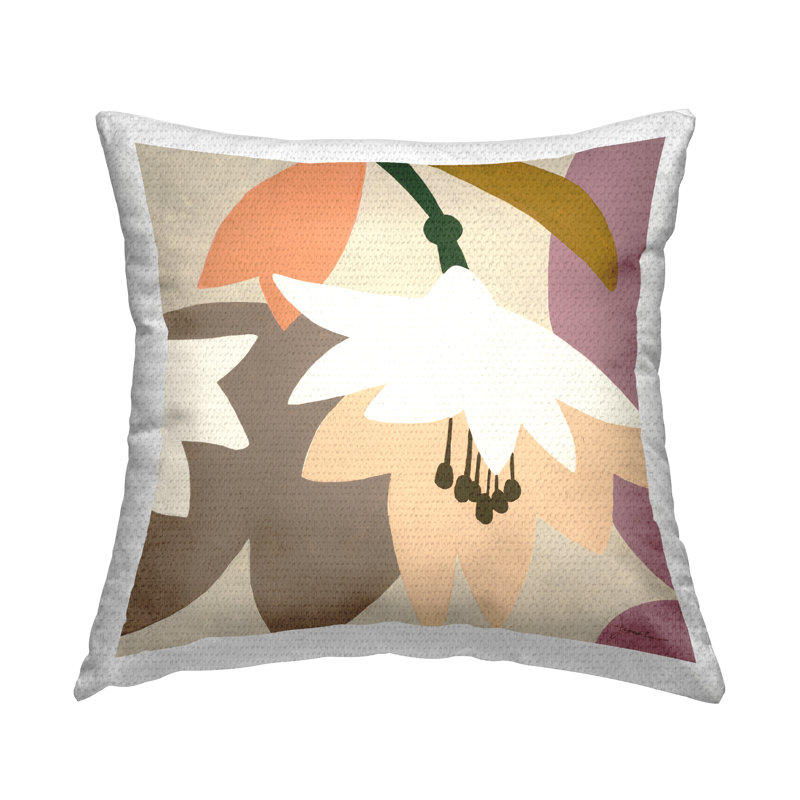 Housse et insert de coussin décoratif en polyester pour intérieur / extérieur Liz Jardine