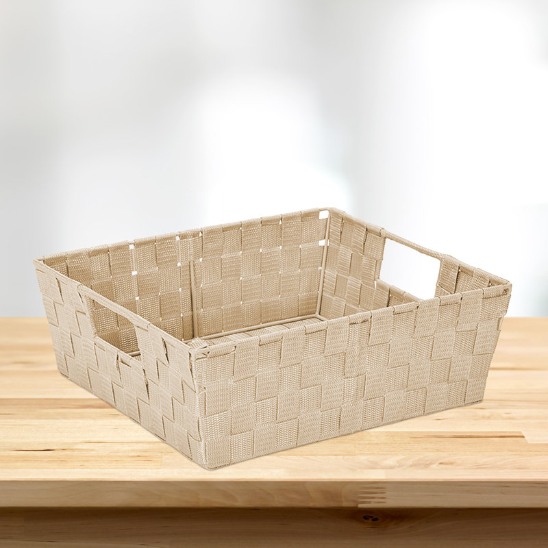 Simplify Fabric Box, Ivory