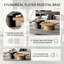 Ensemble de tables basses gigognes Modern Wood-130207695