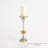 Gabriel Nickel Candle Holder-Lg