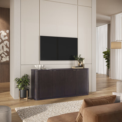 Meuble télé avec tablettes réglables Cossette
