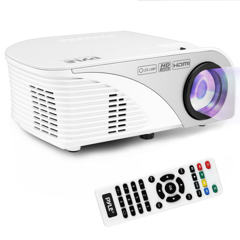 Pyle 1200 Lumens Portable Projector