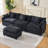 108" L-Shaped Sectional-1873219975