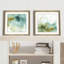 Lisa Audit "My Greenhouse Abstract IV", impression sous verre