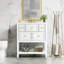 Meuble-lavabo de 30 pouces avec lavabo en céramique, parfait pour les espaces compacts et le design moderne-1288164525