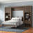 Wexford Murphy Bed with Side Cabinet Storage-66880882-66880880